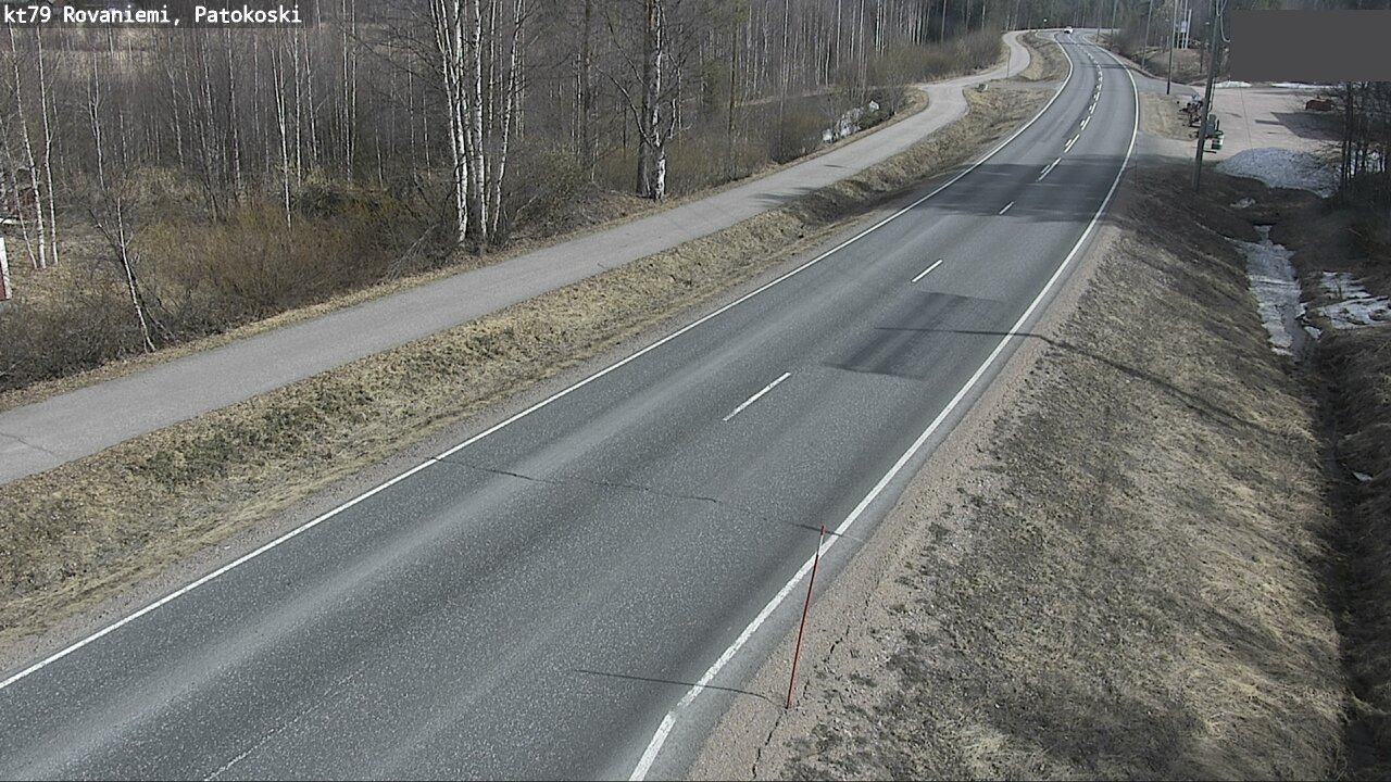 Weather Camera Image Road 79 Rovaniemi, Patokoski, Rovaniemi, Lappi