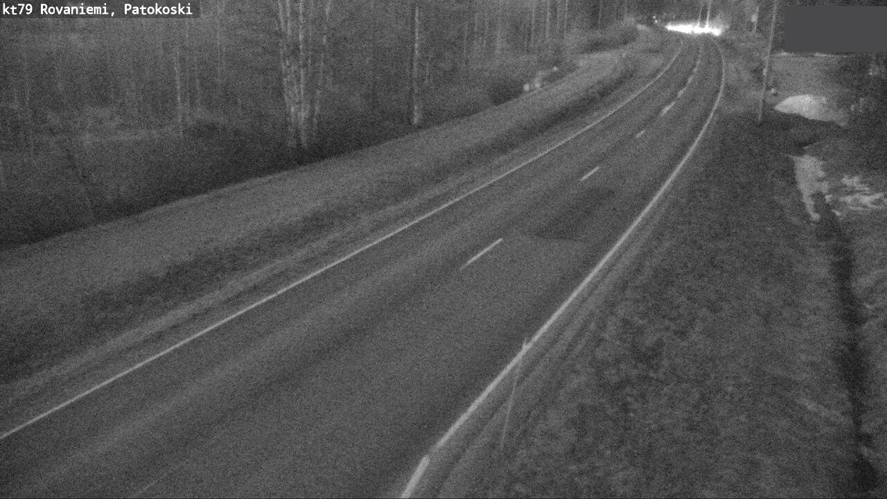 Weather Camera Image Road 79 Rovaniemi, Patokoski, Rovaniemi, Lappi