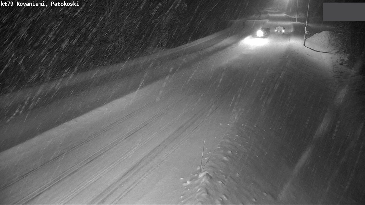 Weather Camera Image Road 79 Rovaniemi, Patokoski, Rovaniemi, Lappi