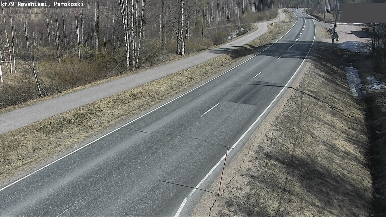 Weather Camera Image Road 79 Rovaniemi, Patokoski, Rovaniemi, Lappi