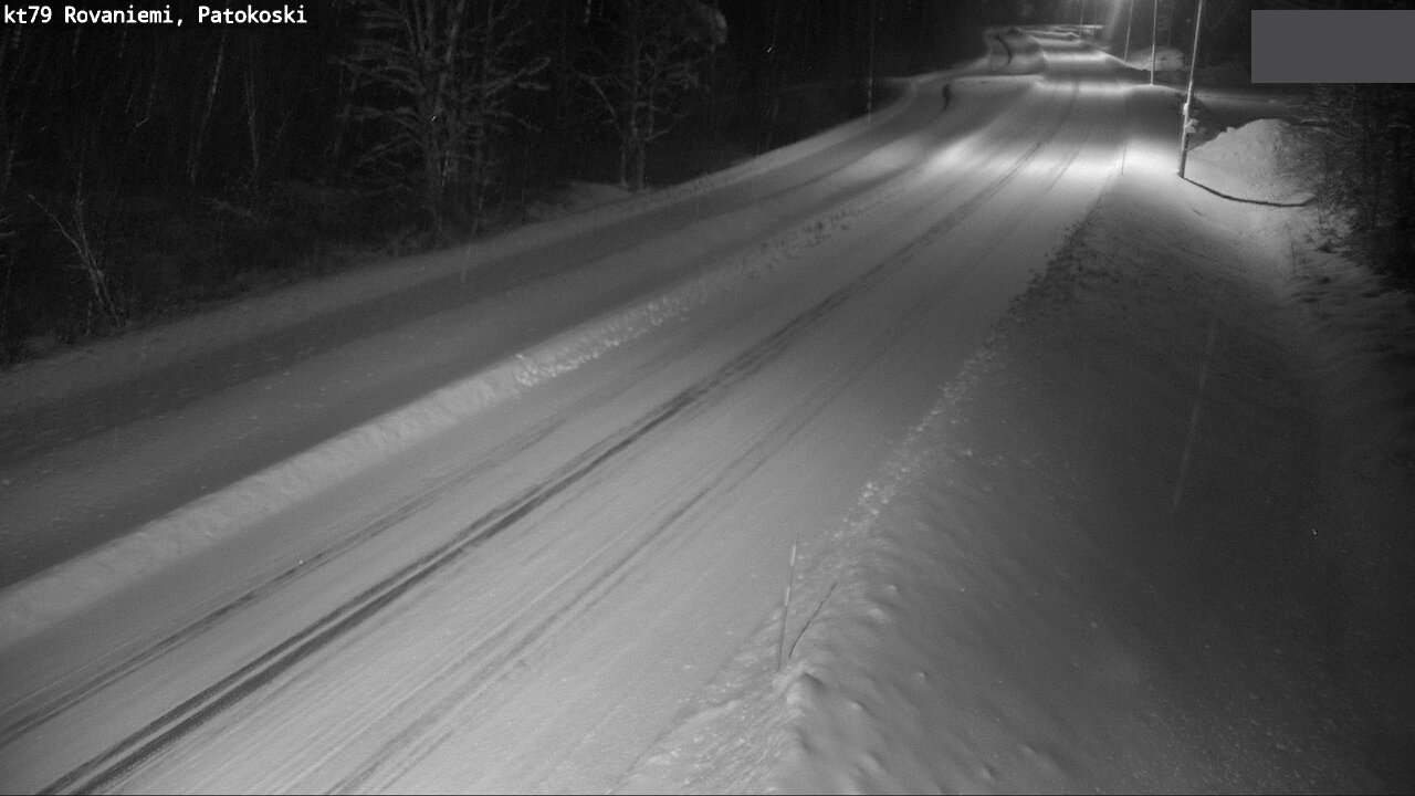 Weather Camera Image Road 79 Rovaniemi, Patokoski, Rovaniemi, Lappi
