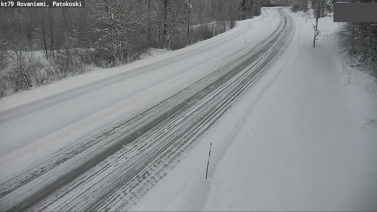 Weather Camera Image Väg 79 Rovaniemi, Patokoski, Rovaniemi, Lappi