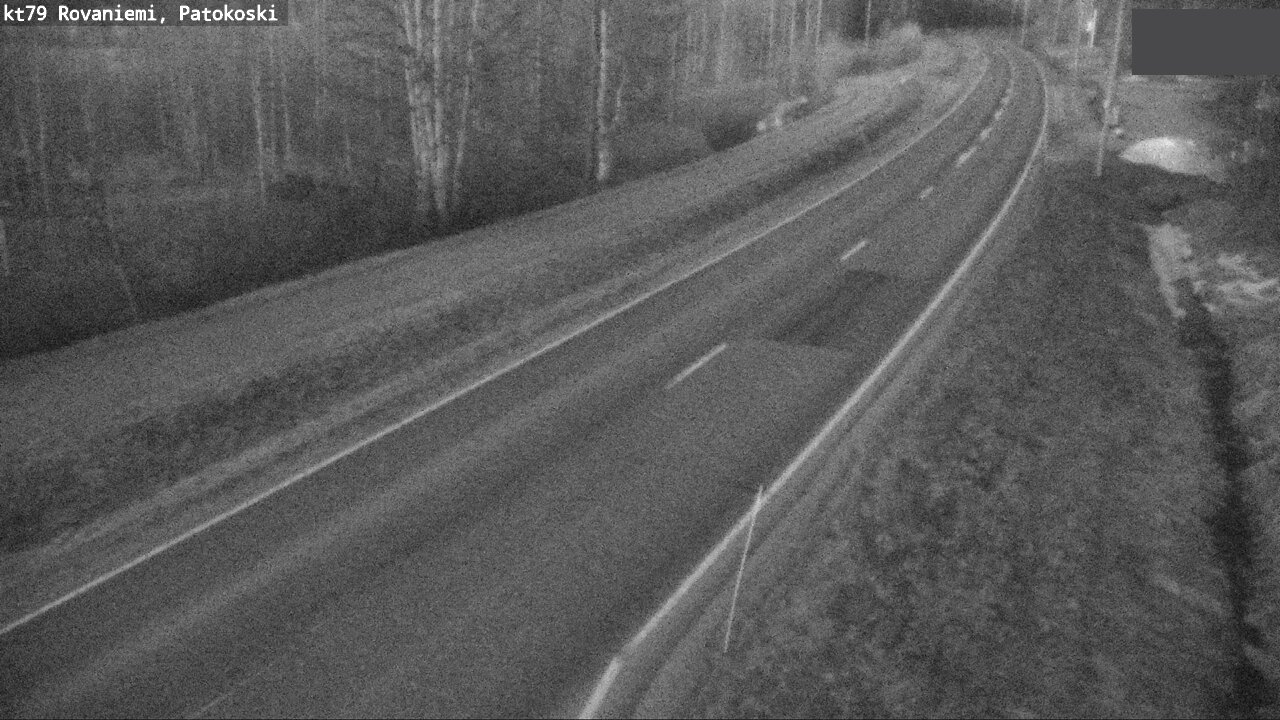 Weather Camera Image Road 79 Rovaniemi, Patokoski, Rovaniemi, Lappi