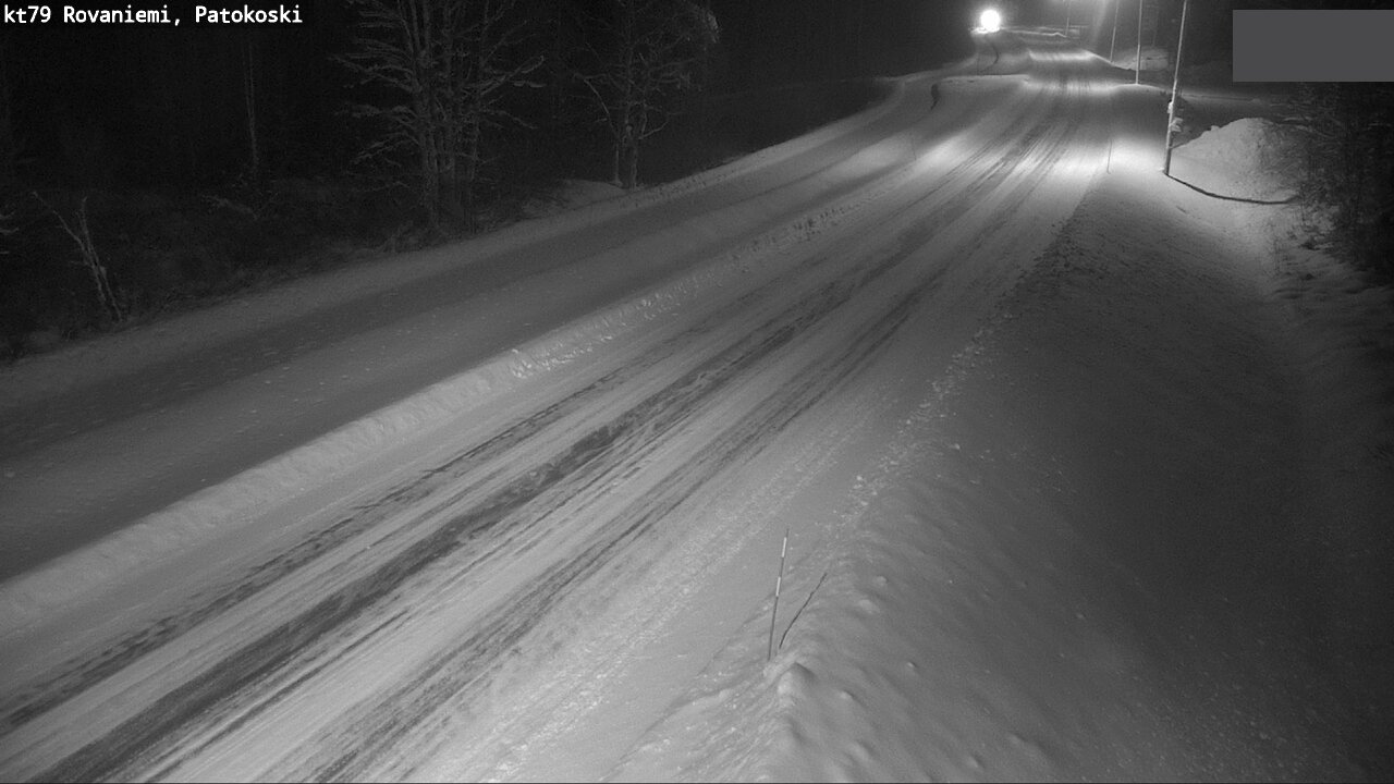 Weather Camera Image Road 79 Rovaniemi, Patokoski, Rovaniemi, Lappi