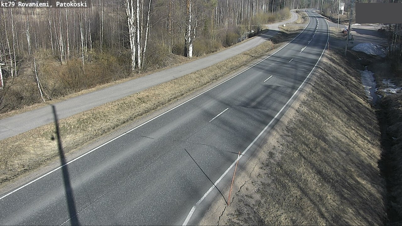 Weather Camera Image Road 79 Rovaniemi, Patokoski, Rovaniemi, Lappi