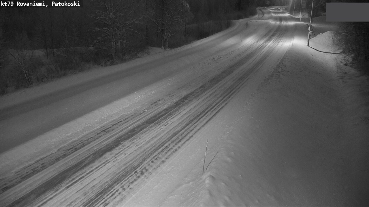 Weather Camera Image Road 79 Rovaniemi, Patokoski, Rovaniemi, Lappi