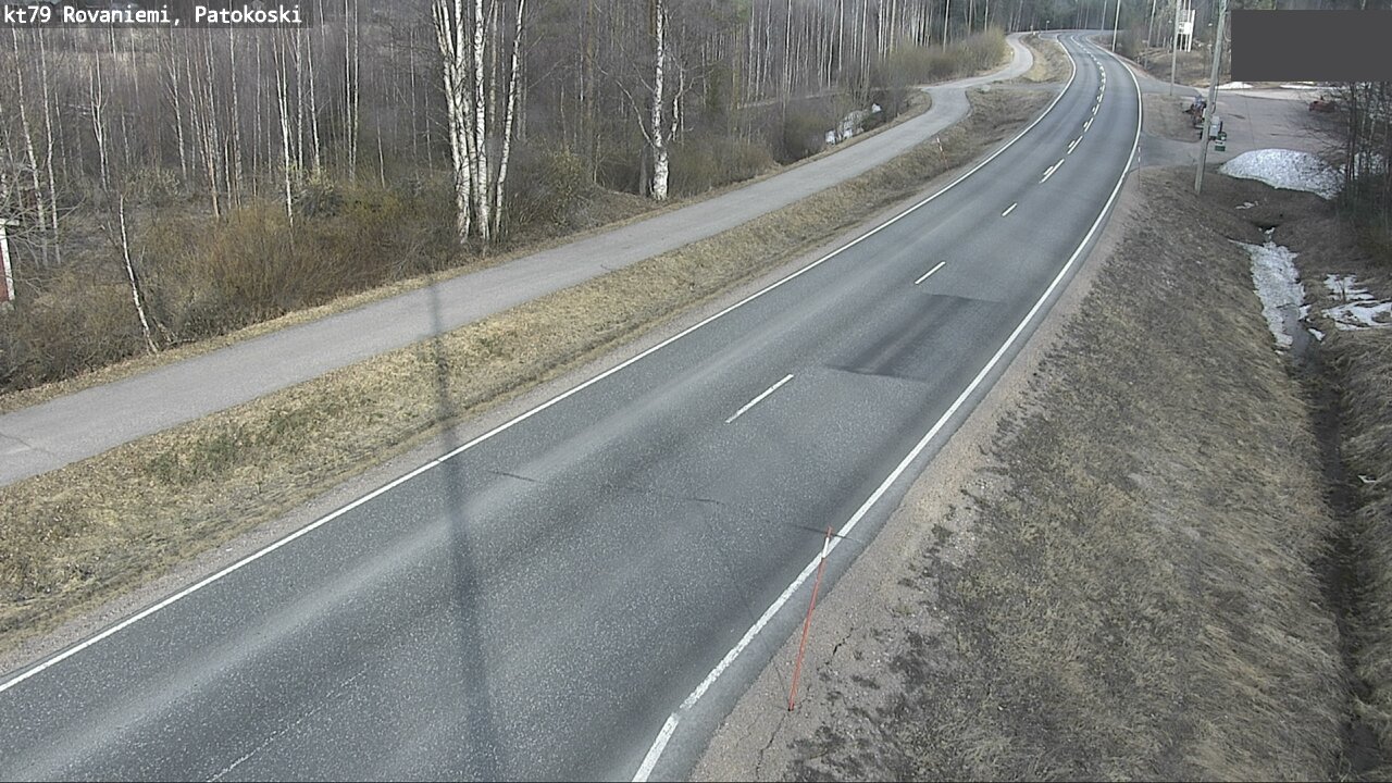 Weather Camera Image Road 79 Rovaniemi, Patokoski, Rovaniemi, Lappi