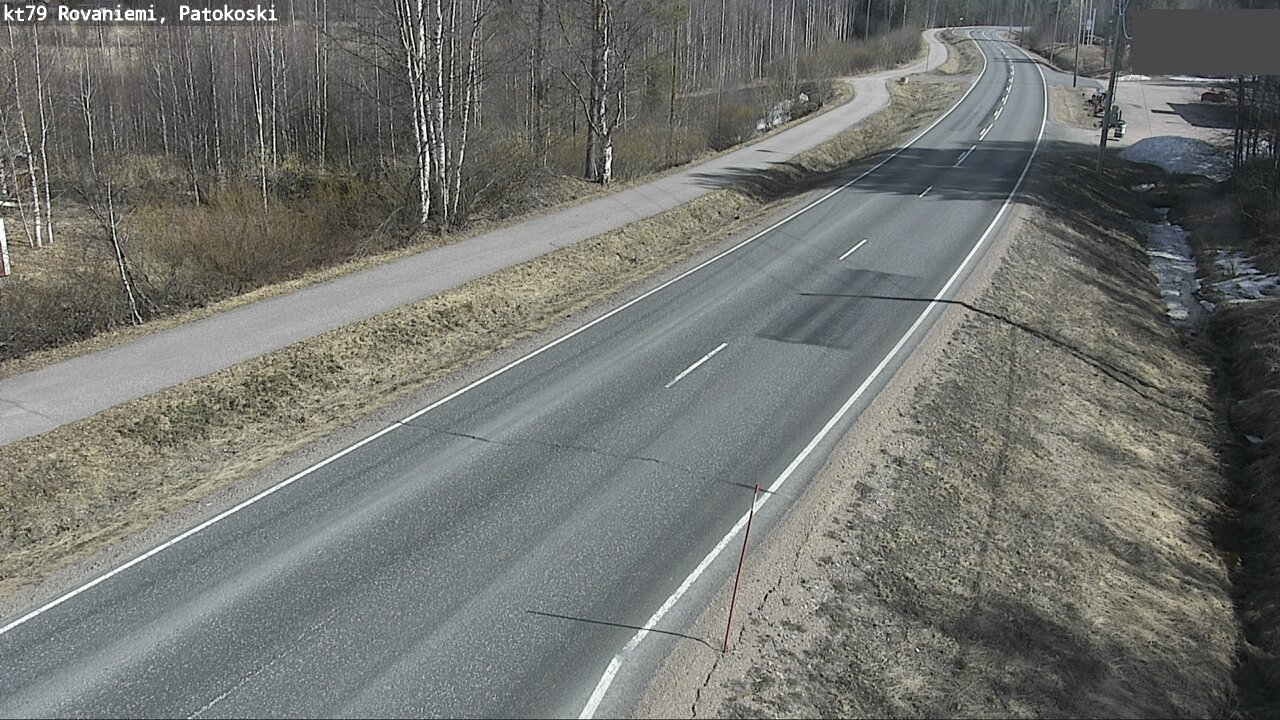 Weather Camera Image Road 79 Rovaniemi, Patokoski, Rovaniemi, Lappi