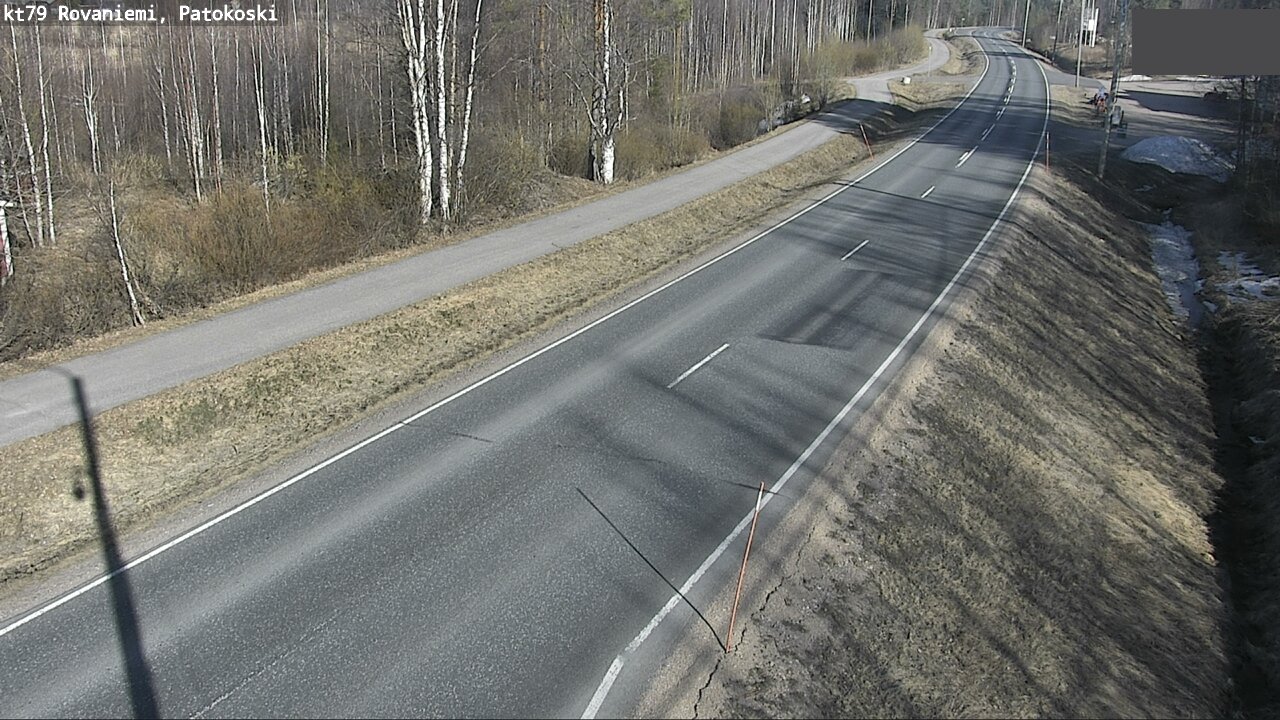 Weather Camera Image Road 79 Rovaniemi, Patokoski, Rovaniemi, Lappi