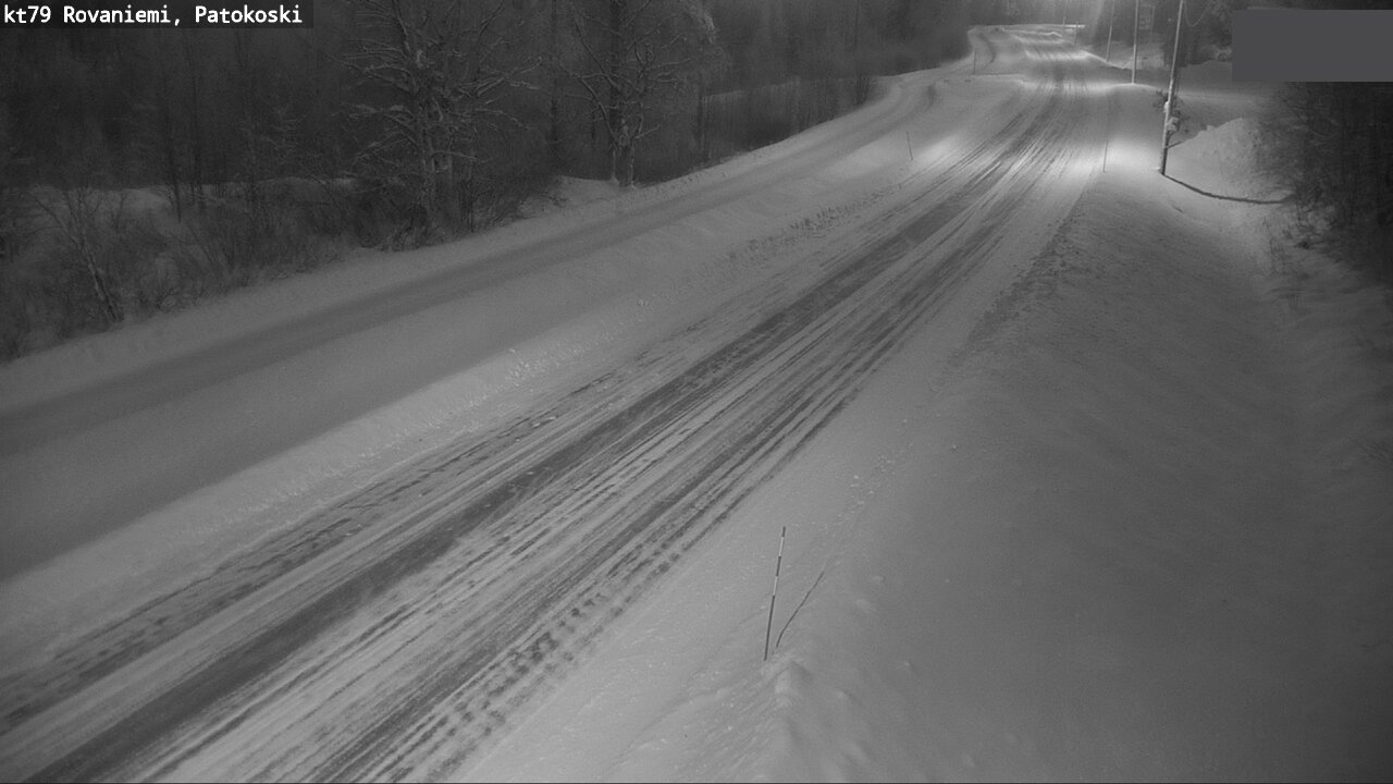 Weather Camera Image Road 79 Rovaniemi, Patokoski, Rovaniemi, Lappi