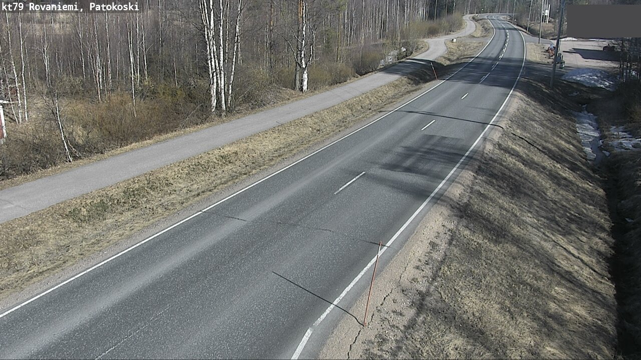 Weather Camera Image Road 79 Rovaniemi, Patokoski, Rovaniemi, Lappi