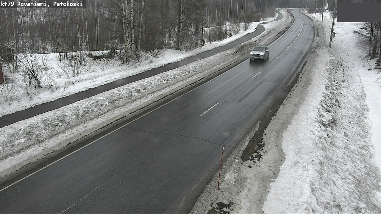Weather Camera Image Road 79 Rovaniemi, Patokoski, Rovaniemi, Lappi