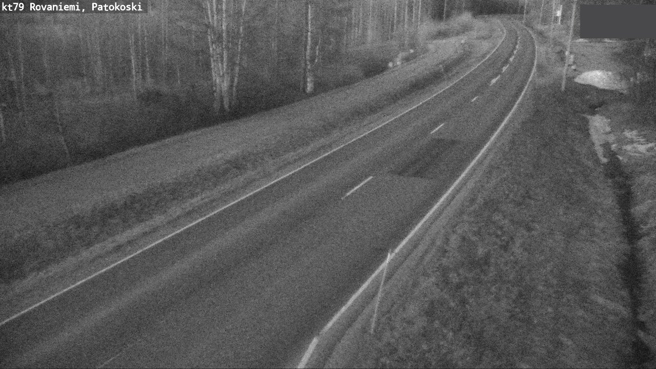 Weather Camera Image Road 79 Rovaniemi, Patokoski, Rovaniemi, Lappi