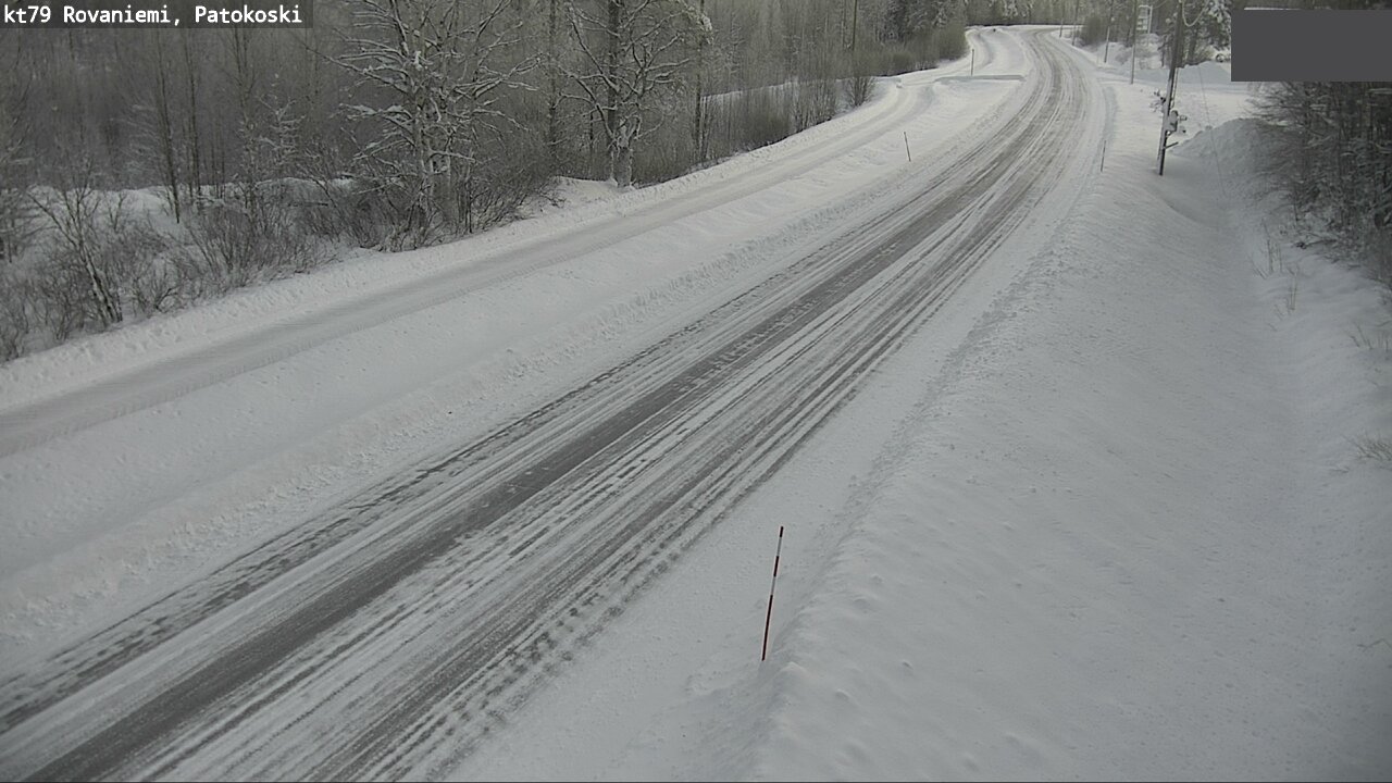 Weather Camera Image Road 79 Rovaniemi, Patokoski, Rovaniemi, Lappi