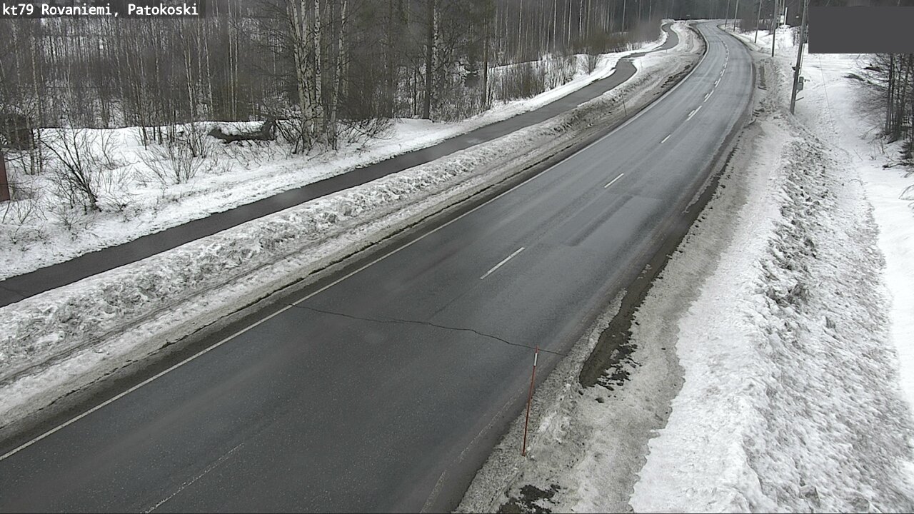Weather Camera Image Road 79 Rovaniemi, Patokoski, Rovaniemi, Lappi