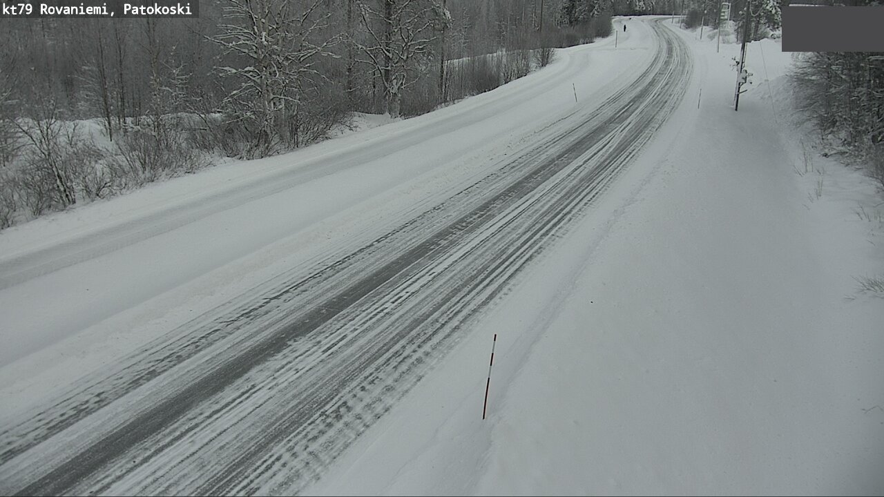 Weather Camera Image Väg 79 Rovaniemi, Patokoski, Rovaniemi, Lappi