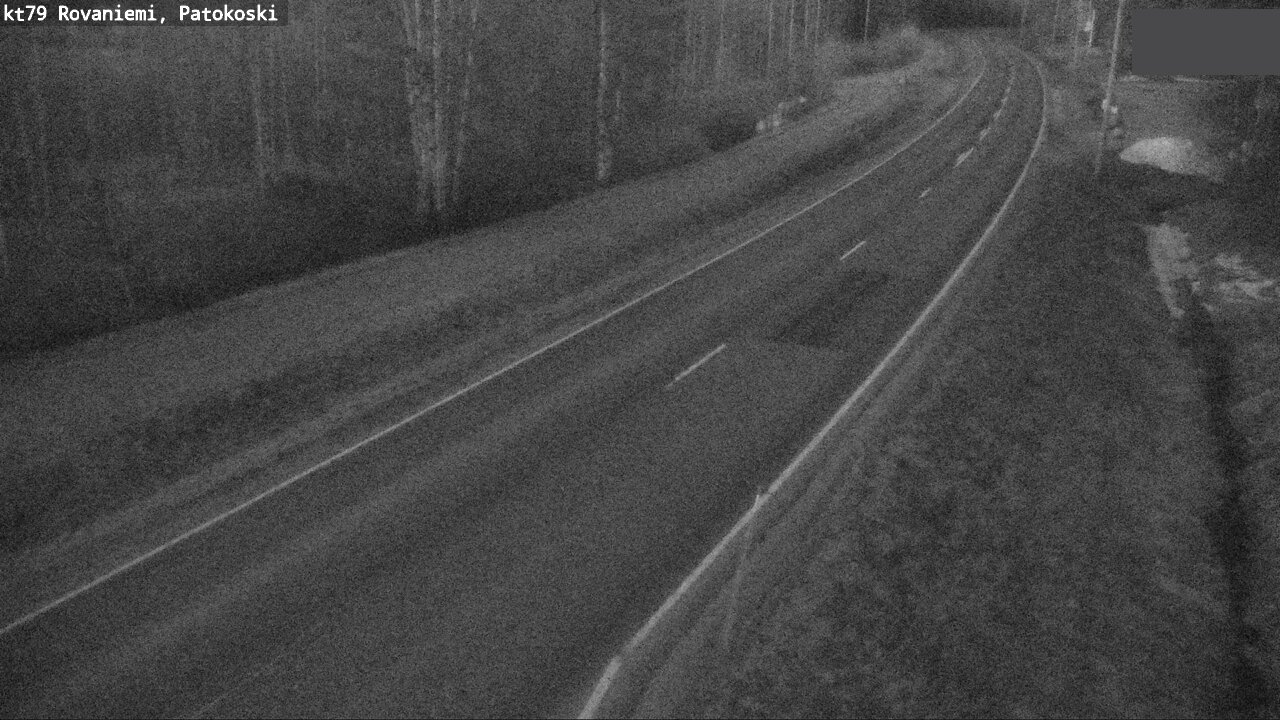 Weather Camera Image Road 79 Rovaniemi, Patokoski, Rovaniemi, Lappi