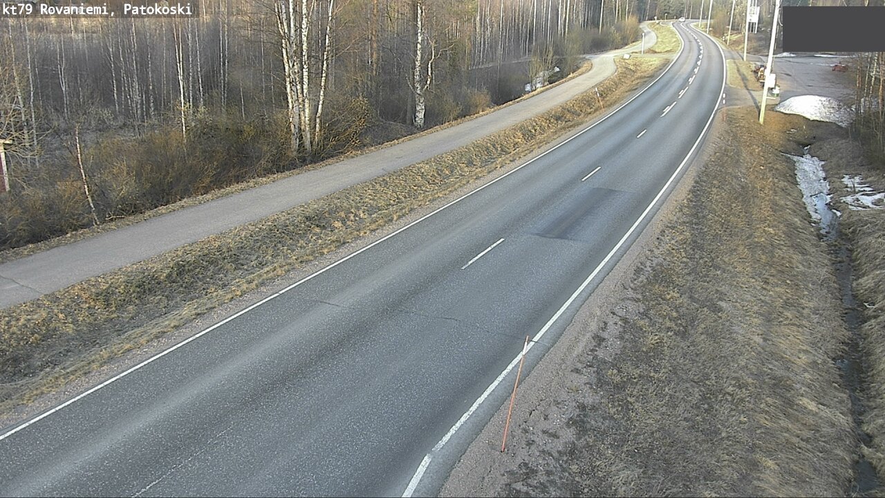 Weather Camera Image Road 79 Rovaniemi, Patokoski, Rovaniemi, Lappi