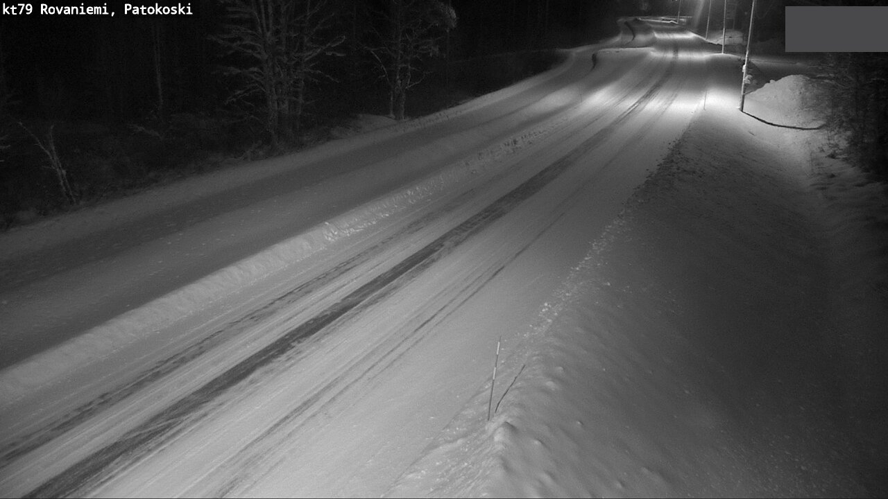 Weather Camera Image Road 79 Rovaniemi, Patokoski, Rovaniemi, Lappi
