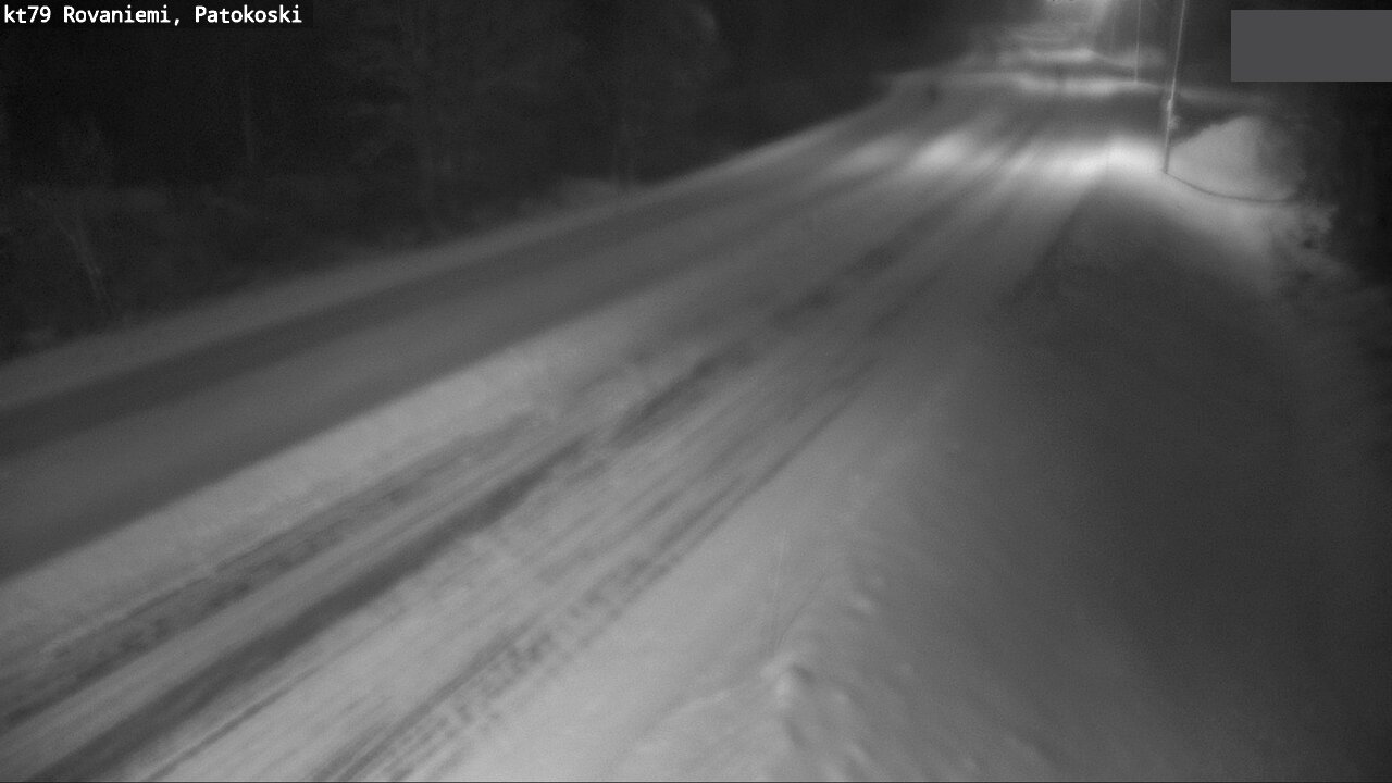 Weather Camera Image Road 79 Rovaniemi, Patokoski, Rovaniemi, Lappi