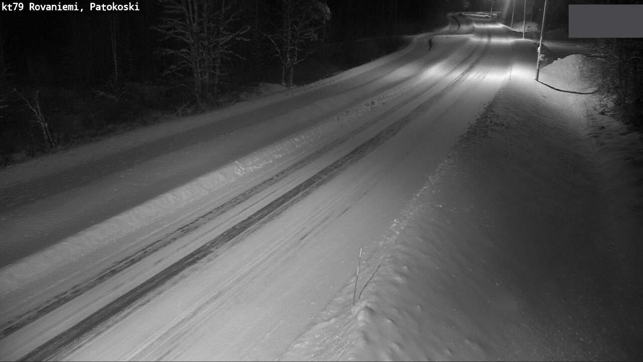 Weather Camera Image Road 79 Rovaniemi, Patokoski, Rovaniemi, Lappi