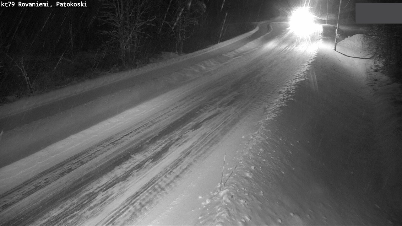 Weather Camera Image Road 79 Rovaniemi, Patokoski, Rovaniemi, Lappi