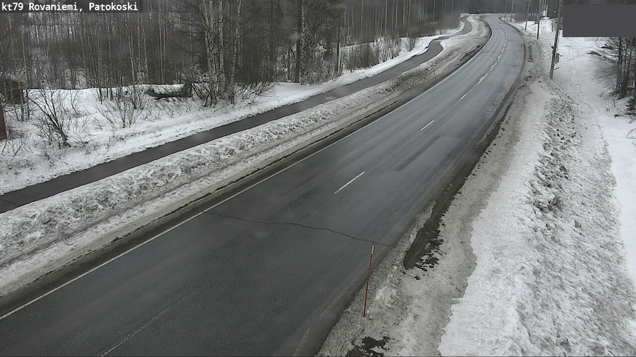 Weather Camera Image Road 79 Rovaniemi, Patokoski, Rovaniemi, Lappi