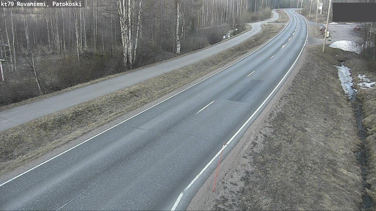 Weather Camera Image Road 79 Rovaniemi, Patokoski, Rovaniemi, Lappi