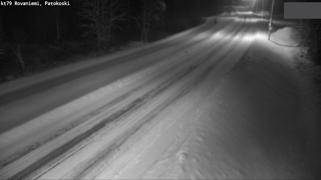 Weather Camera Image Road 79 Rovaniemi, Patokoski, Rovaniemi, Lappi