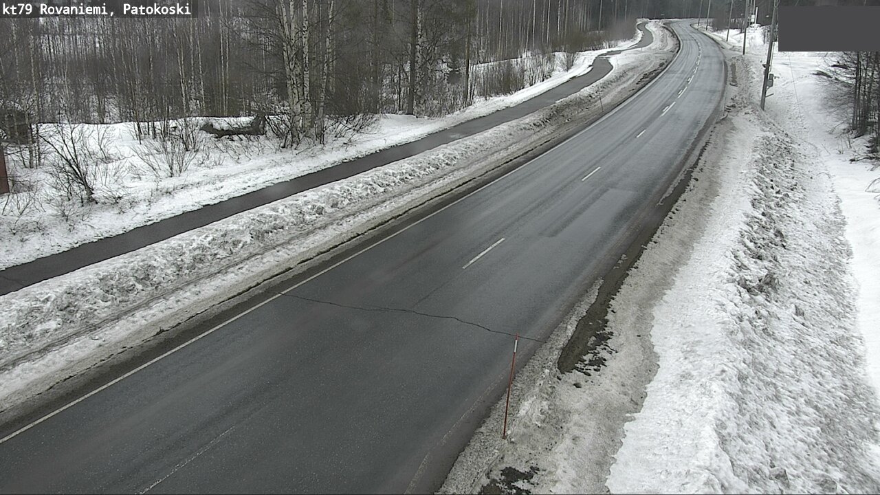 Weather Camera Image Road 79 Rovaniemi, Patokoski, Rovaniemi, Lappi