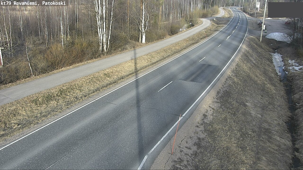 Weather Camera Image Road 79 Rovaniemi, Patokoski, Rovaniemi, Lappi