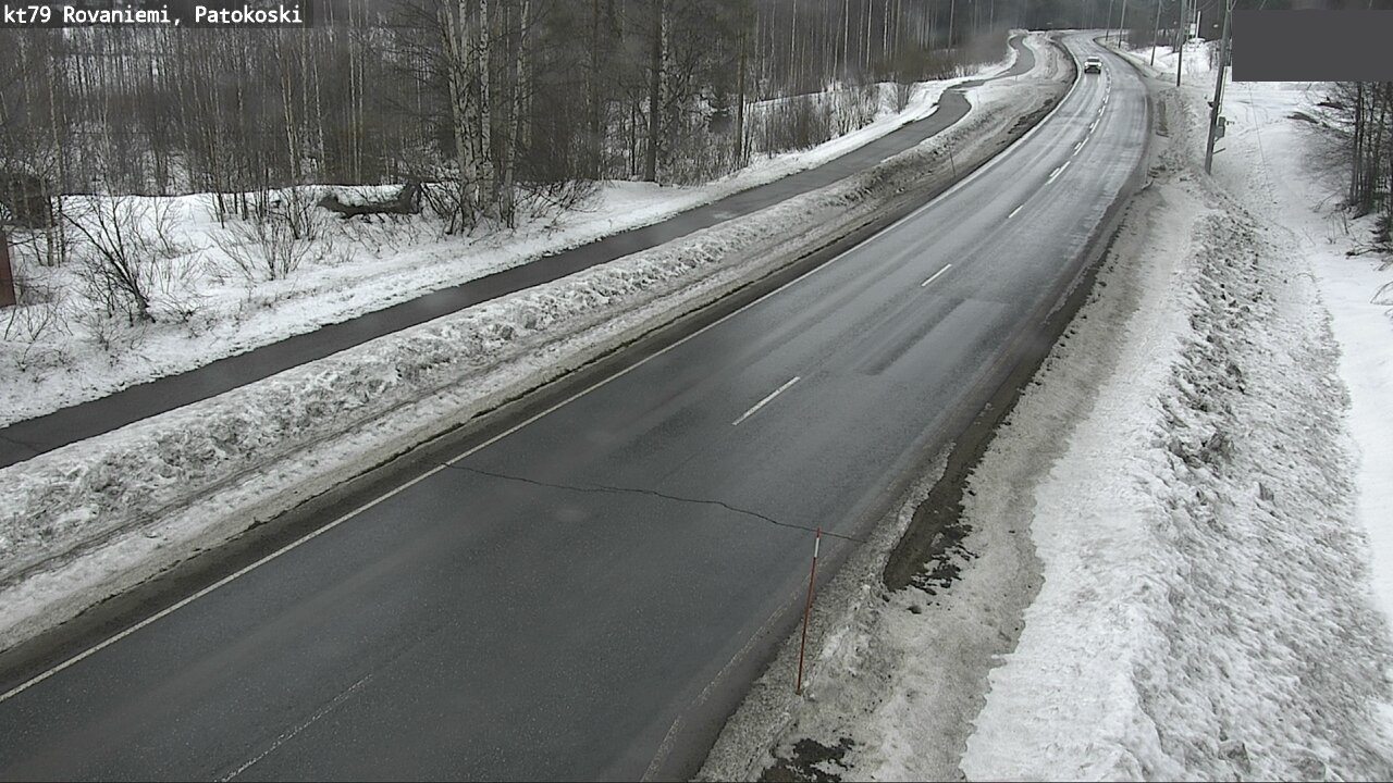 Weather Camera Image Road 79 Rovaniemi, Patokoski, Rovaniemi, Lappi