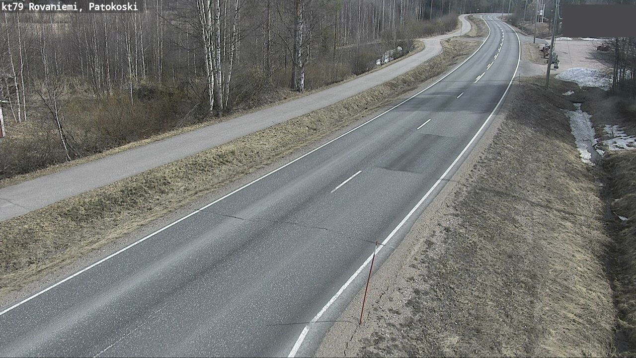 Weather Camera Image Road 79 Rovaniemi, Patokoski, Rovaniemi, Lappi