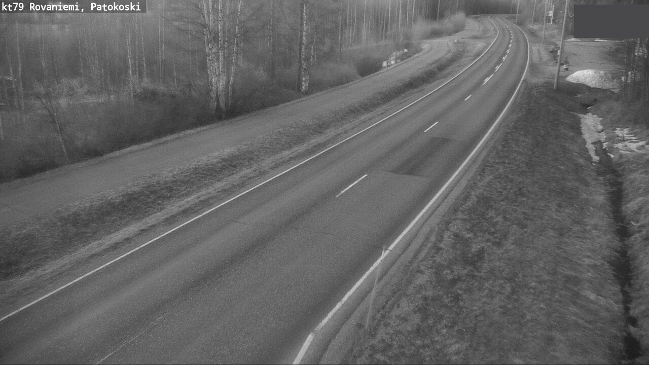 Weather Camera Image Road 79 Rovaniemi, Patokoski, Rovaniemi, Lappi