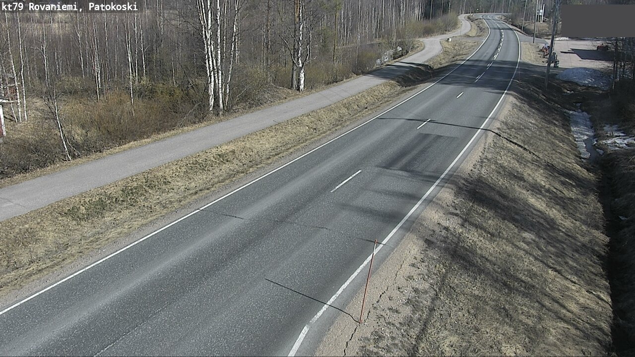 Weather Camera Image Road 79 Rovaniemi, Patokoski, Rovaniemi, Lappi