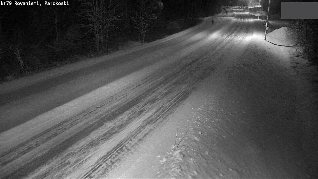 Weather Camera Image Road 79 Rovaniemi, Patokoski, Rovaniemi, Lappi