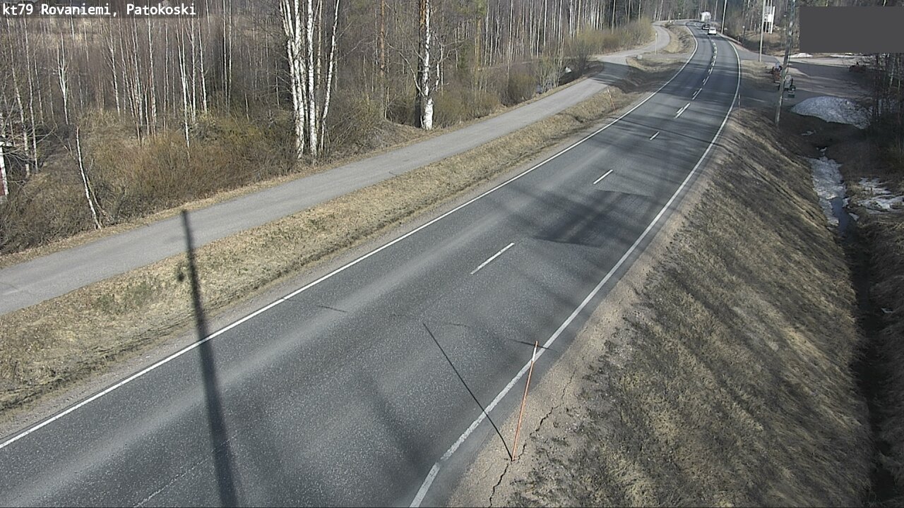 Weather Camera Image Road 79 Rovaniemi, Patokoski, Rovaniemi, Lappi