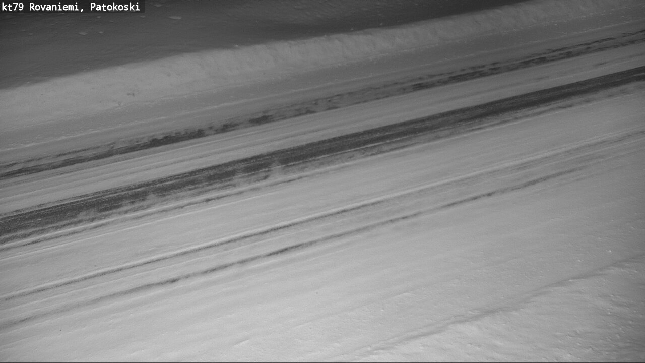 Weather Camera Image Väg 79 Rovaniemi, Patokoski, Rovaniemi, Lappi