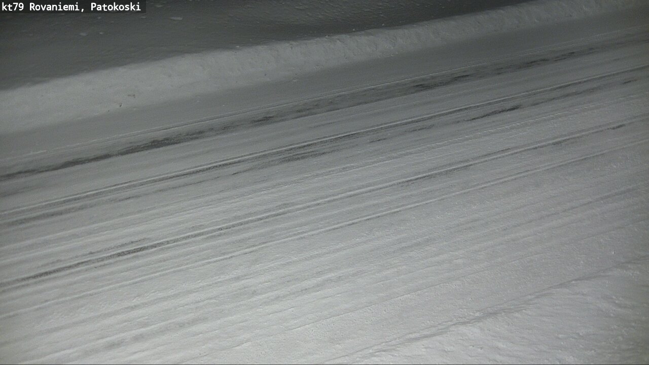 Weather Camera Image Väg 79 Rovaniemi, Patokoski, Rovaniemi, Lappi