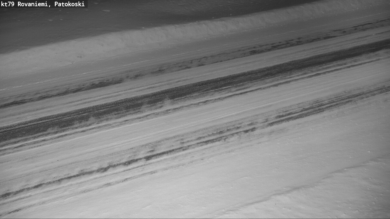 Weather Camera Image Väg 79 Rovaniemi, Patokoski, Rovaniemi, Lappi