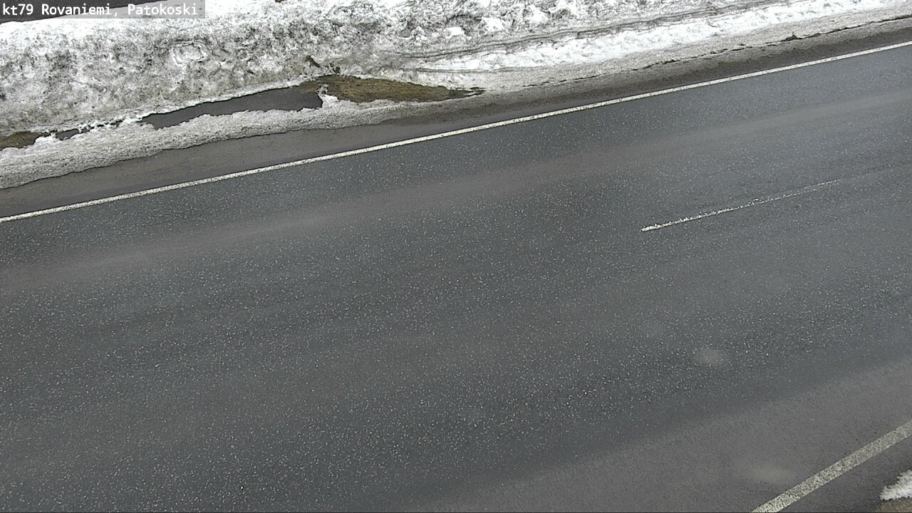 Weather Camera Image Väg 79 Rovaniemi, Patokoski, Rovaniemi, Lappi
