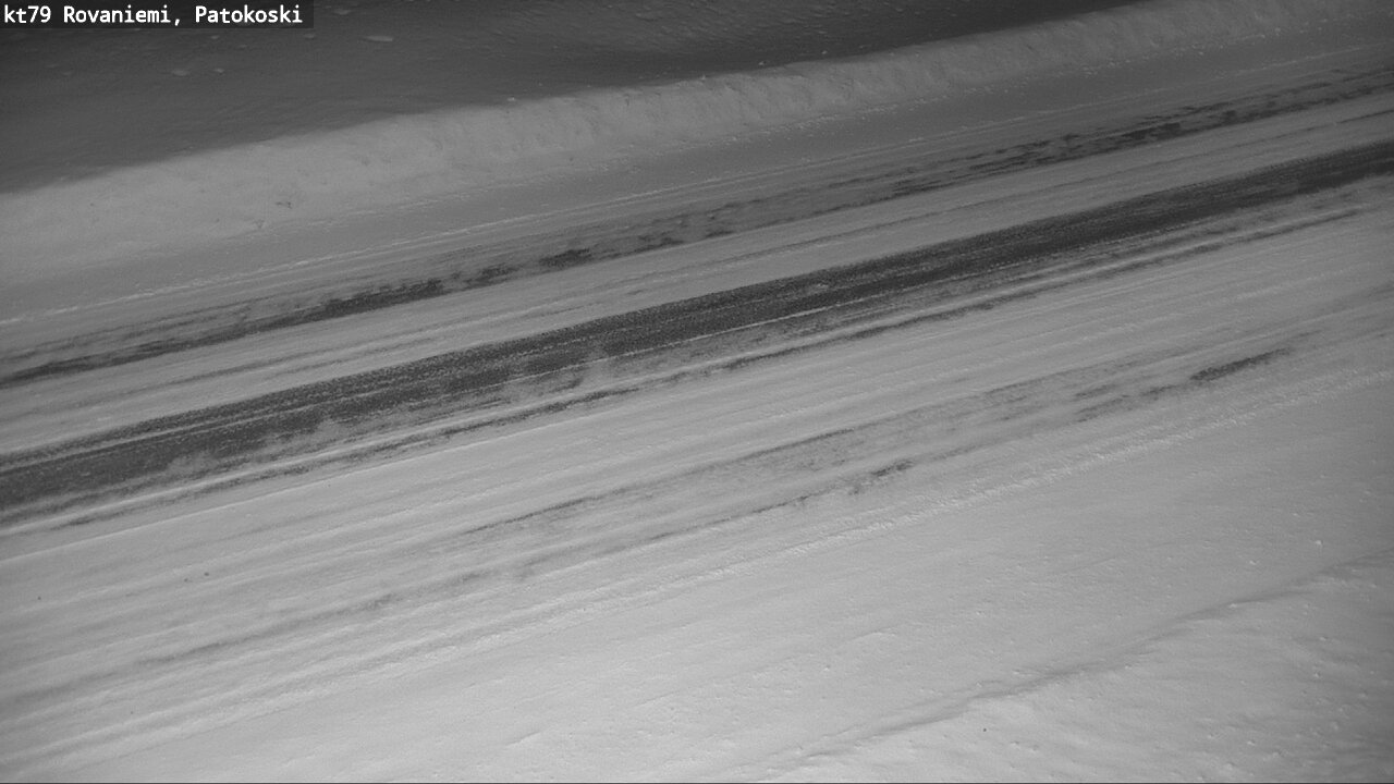 Weather Camera Image Väg 79 Rovaniemi, Patokoski, Rovaniemi, Lappi