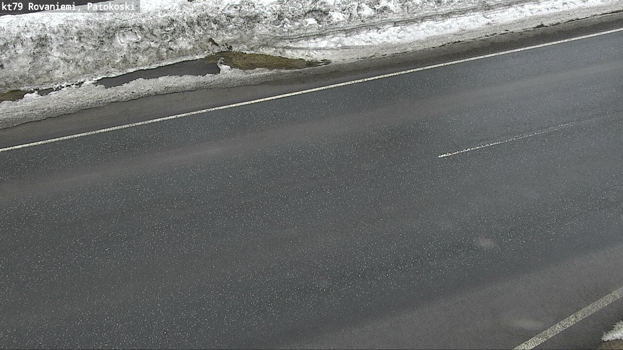 Weather Camera Image Väg 79 Rovaniemi, Patokoski, Rovaniemi, Lappi