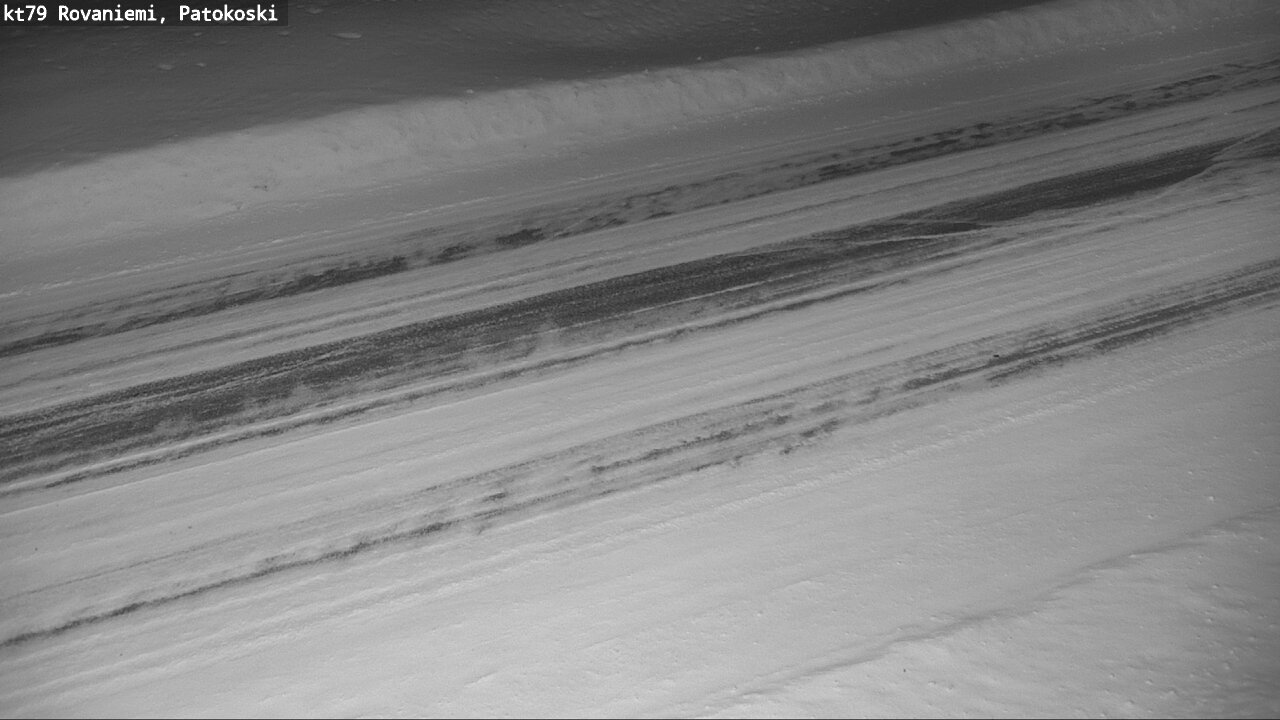 Weather Camera Image Väg 79 Rovaniemi, Patokoski, Rovaniemi, Lappi