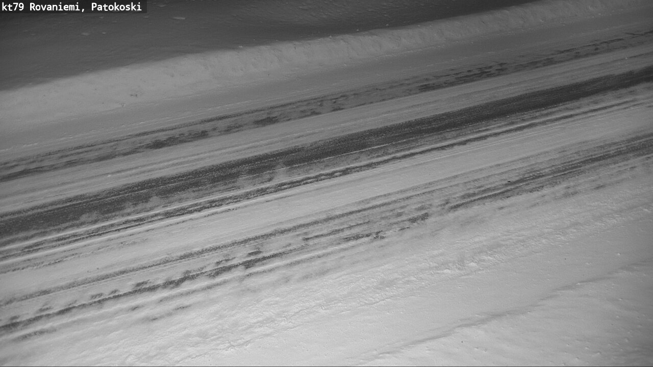 Weather Camera Image Väg 79 Rovaniemi, Patokoski, Rovaniemi, Lappi
