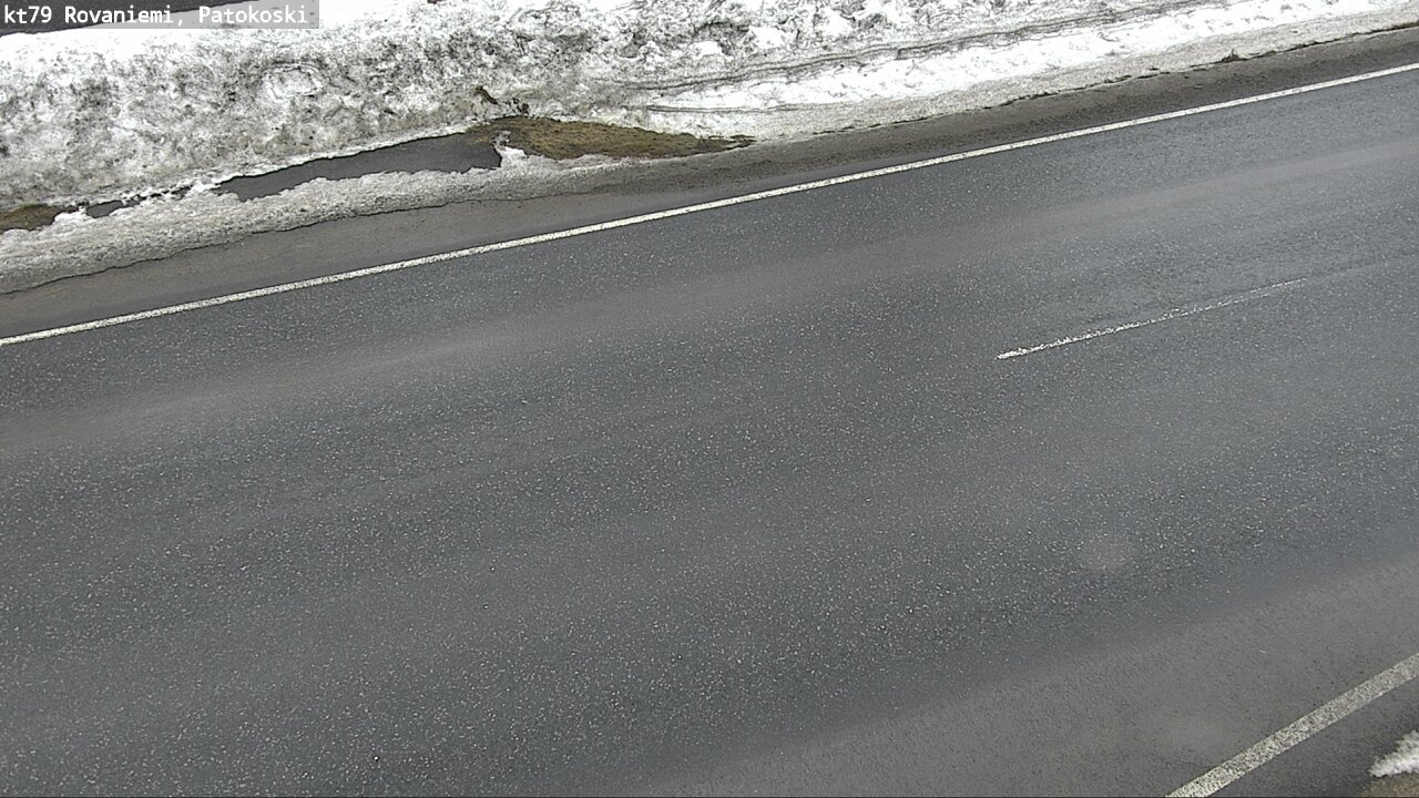 Weather Camera Image Väg 79 Rovaniemi, Patokoski, Rovaniemi, Lappi
