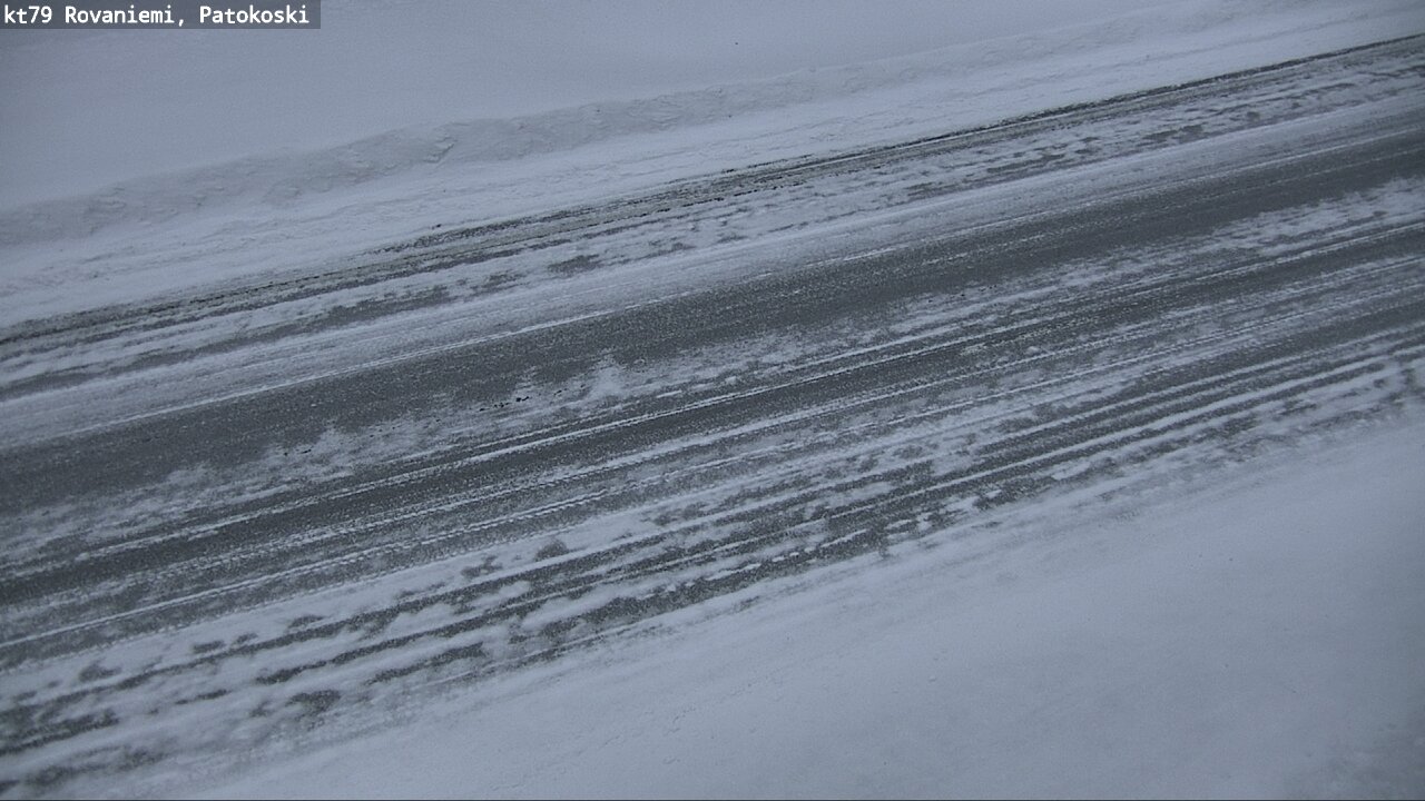 Weather Camera Image Väg 79 Rovaniemi, Patokoski, Rovaniemi, Lappi