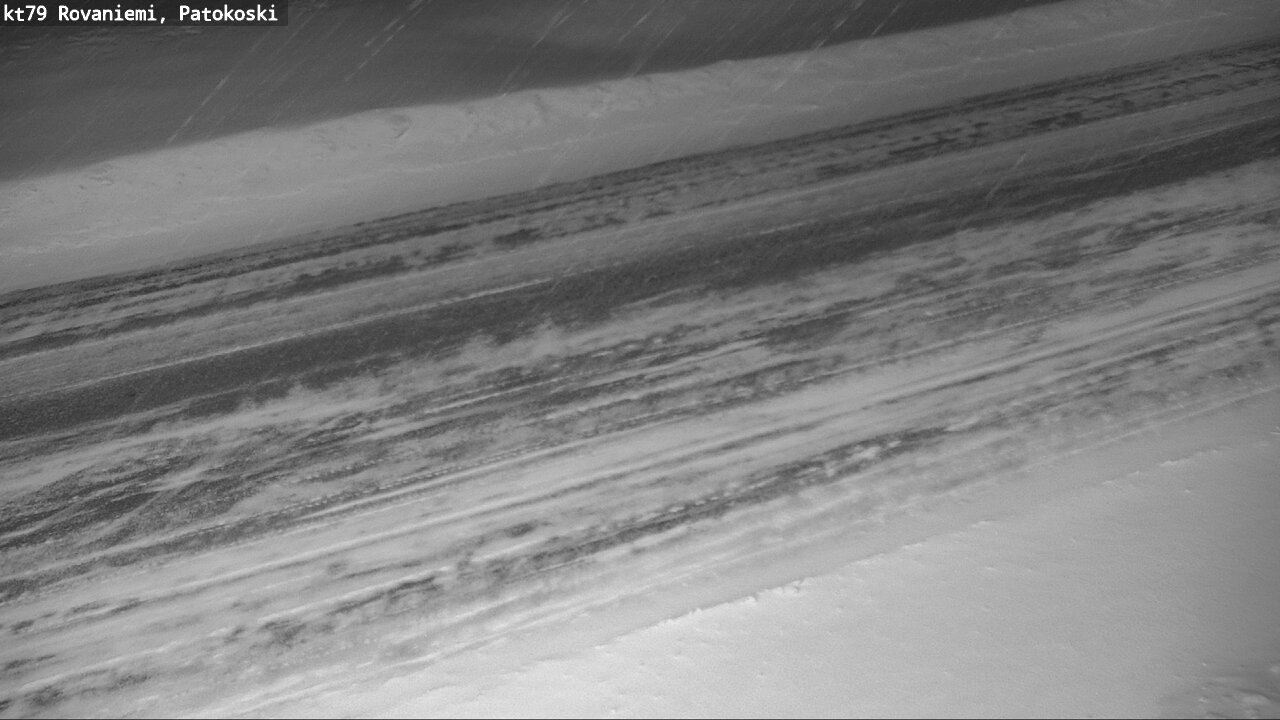 Weather Camera Image Väg 79 Rovaniemi, Patokoski, Rovaniemi, Lappi