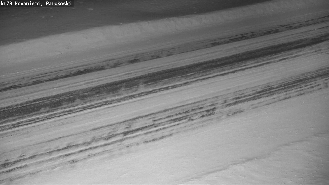 Weather Camera Image Väg 79 Rovaniemi, Patokoski, Rovaniemi, Lappi