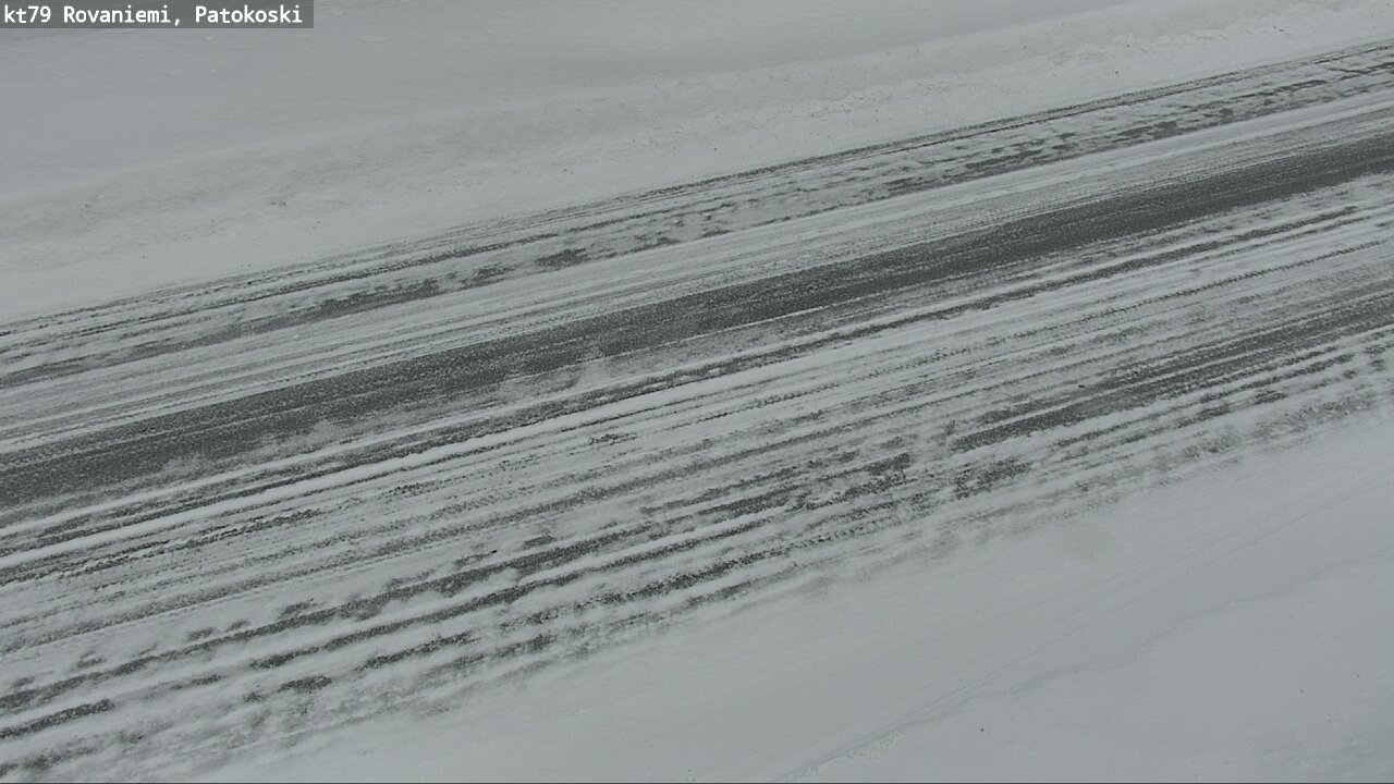 Weather Camera Image Väg 79 Rovaniemi, Patokoski, Rovaniemi, Lappi